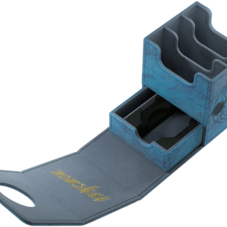 Deck Box Keyforge - Deck Vault Azul Deck Box Keyforge - Deck Vault Azul