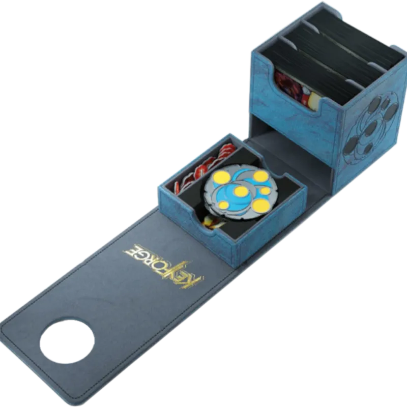 Deck Box Keyforge - Deck Vault Azul Deck Box Keyforge - Deck Vault Azul