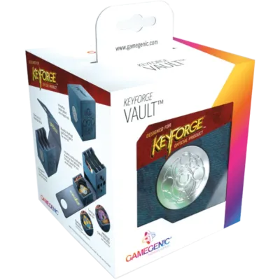 Deck Box Keyforge - Deck Vault Azul Deck Box Keyforge - Deck Vault Azul