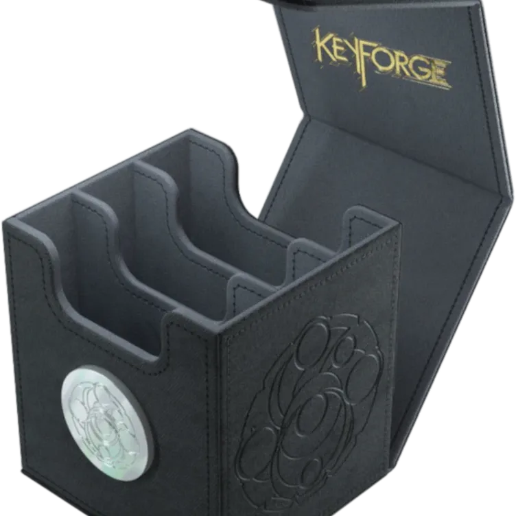 Deck Box Keyforge - Deck Vault Preta Deck Box Keyforge - Deck Vault Preta