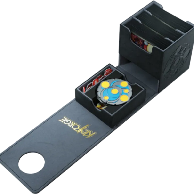 Deck Box Keyforge - Deck Vault Preta Deck Box Keyforge - Deck Vault Preta