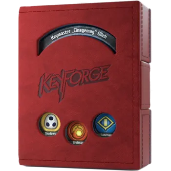 Deck Box Keyforge - Deck Book Vermelha