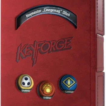 Deck Box Keyforge - Deck Book Vermelha