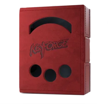 Deck Box Keyforge - Deck Book Vermelha Deck Box Keyforge - Deck Book Vermelha