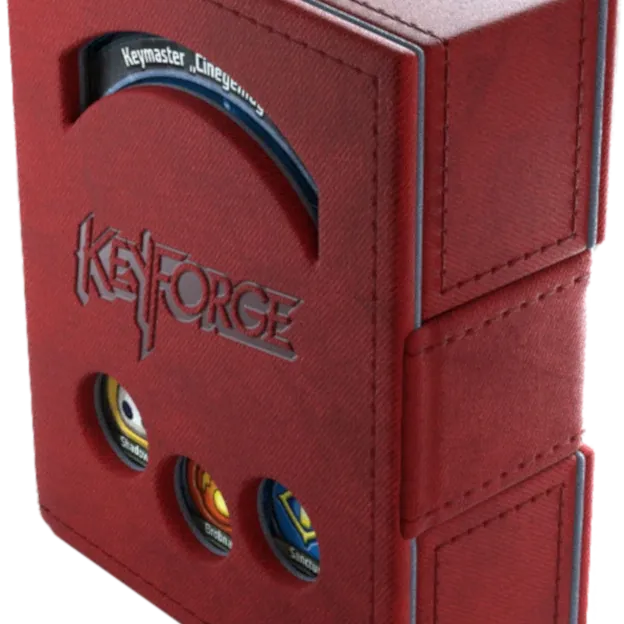 Deck Box Keyforge - Deck Book Vermelha