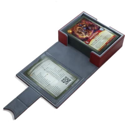 Deck Box Keyforge - Deck Book Vermelha