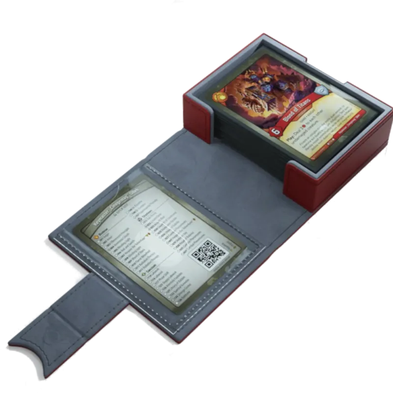 Deck Box Keyforge - Deck Book Vermelha