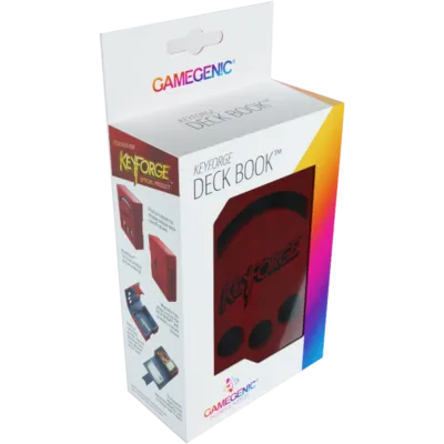 Deck Box Keyforge - Deck Book Vermelha