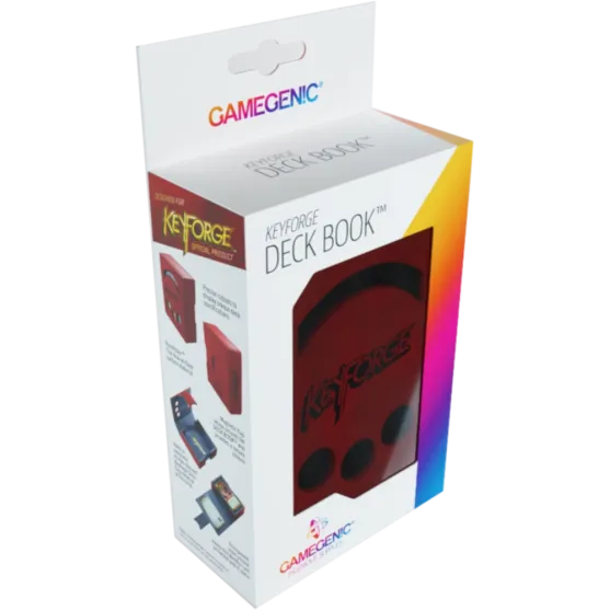 Deck Box Keyforge - Deck Book Vermelha