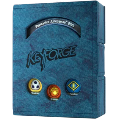 Deck Box Keyforge - Deck Book Azul