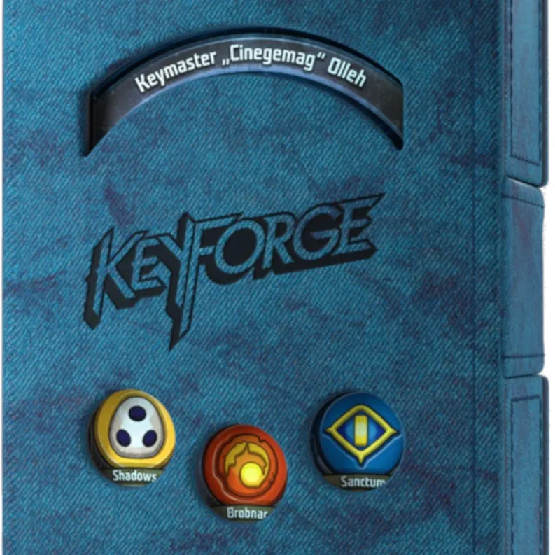 Deck Box Keyforge - Deck Book Azul