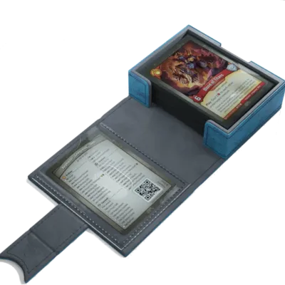 Deck Box Keyforge - Deck Book Azul
