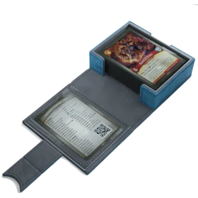Deck Box Keyforge - Deck Book Azul