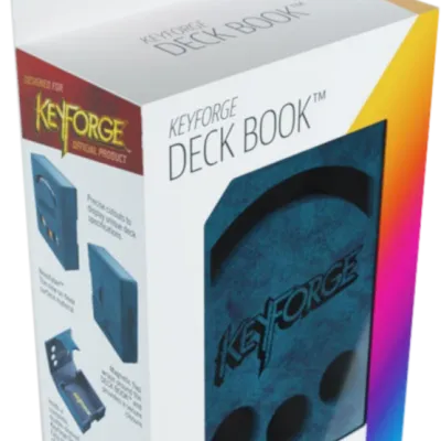 Deck Box Keyforge - Deck Book Azul