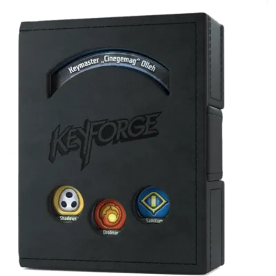 Deck Box Keyforge - Deck Book Preta Deck Box Keyforge - Deck Book Preta