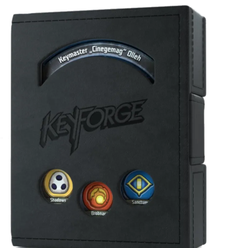 Deck Box Keyforge - Deck Book Preta Deck Box Keyforge - Deck Book Preta