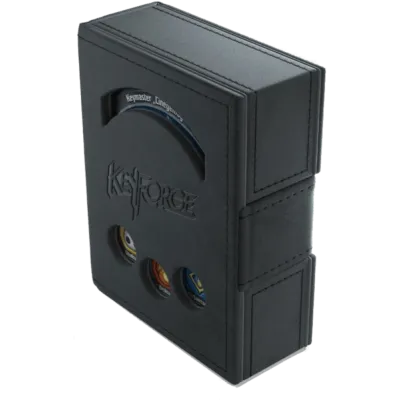 Deck Box Keyforge - Deck Book Preta Deck Box Keyforge - Deck Book Preta