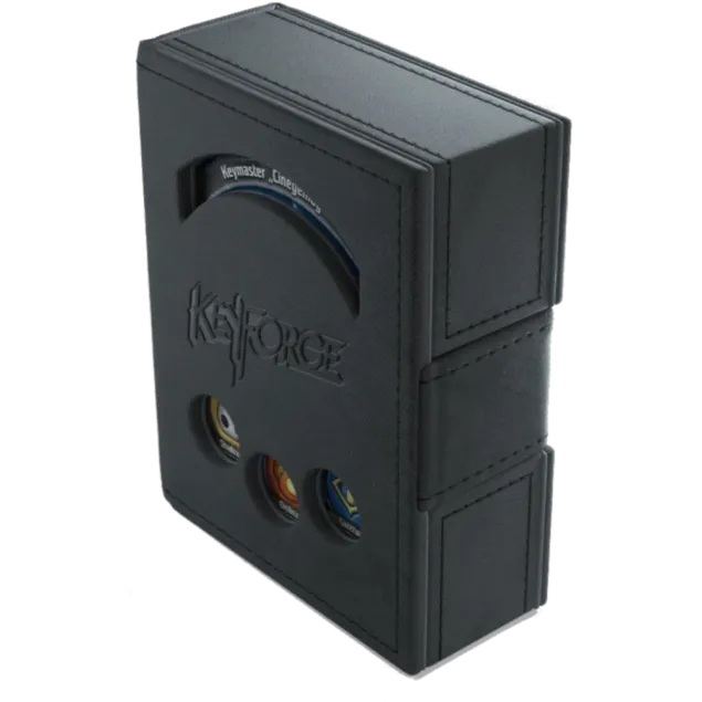 Deck Box Keyforge - Deck Book Preta Deck Box Keyforge - Deck Book Preta