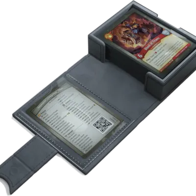 Deck Box Keyforge - Deck Book Preta Deck Box Keyforge - Deck Book Preta