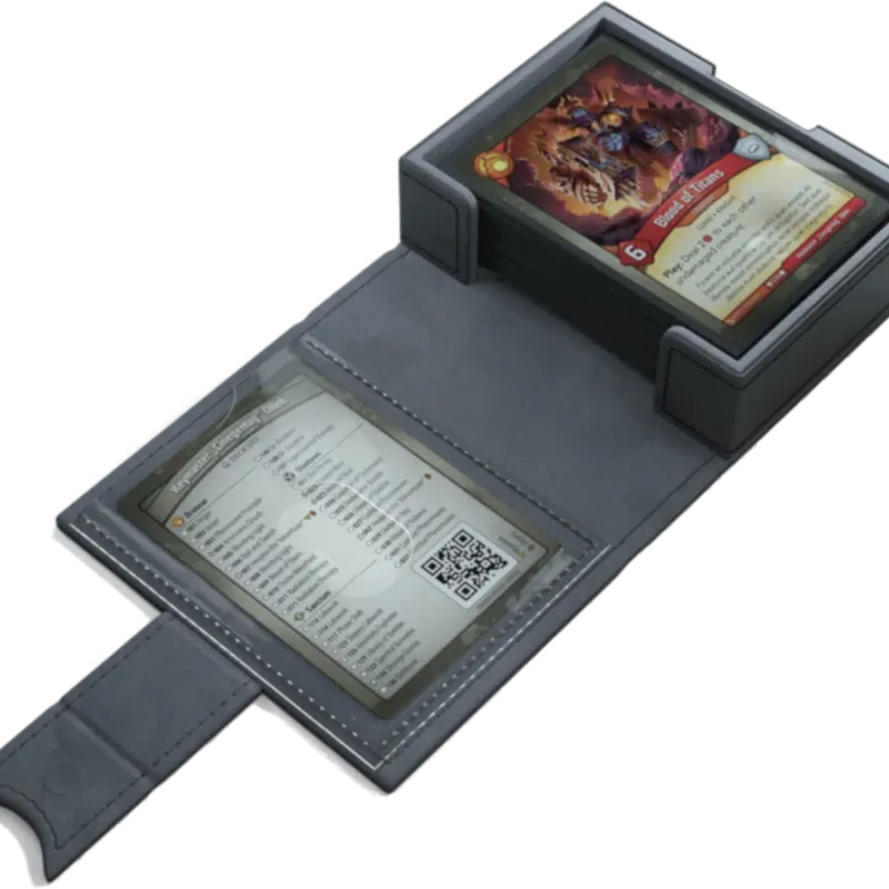 Deck Box Keyforge - Deck Book Preta Deck Box Keyforge - Deck Book Preta