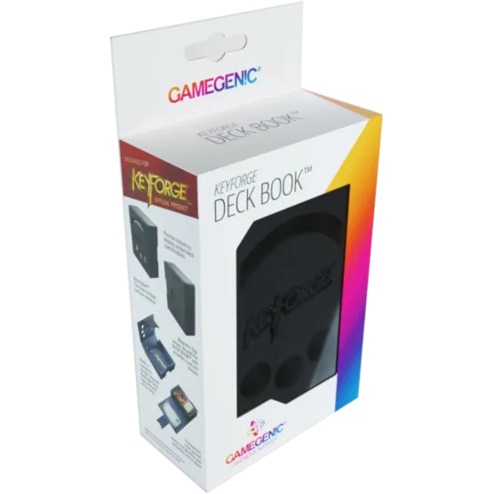 Deck Box Keyforge - Deck Book Preta Deck Box Keyforge - Deck Book Preta