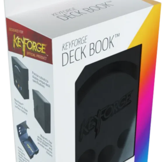 Deck Box Keyforge - Deck Book Preta Deck Box Keyforge - Deck Book Preta