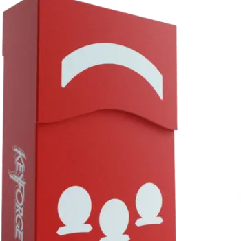 Deck Box Keyforge - Aries Vermelha