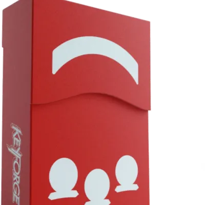 Deck Box Keyforge - Aries Vermelha