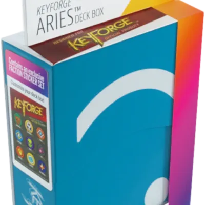 Deck Box Keyforge - Aries Azul Deck Box Keyforge - Aries Azul