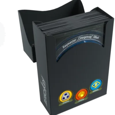 Deck Box Keyforge - Aries Preta Deck Box Keyforge - Aries Preta