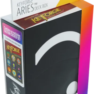 Deck Box Keyforge - Aries Preta Deck Box Keyforge - Aries Preta