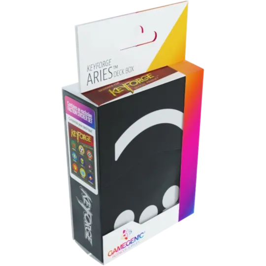 Deck Box Keyforge - Aries Preta Deck Box Keyforge - Aries Preta