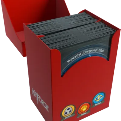 Deck Box Keyforge - Gemini Vermelha Deck Box Keyforge - Gemini Vermelha