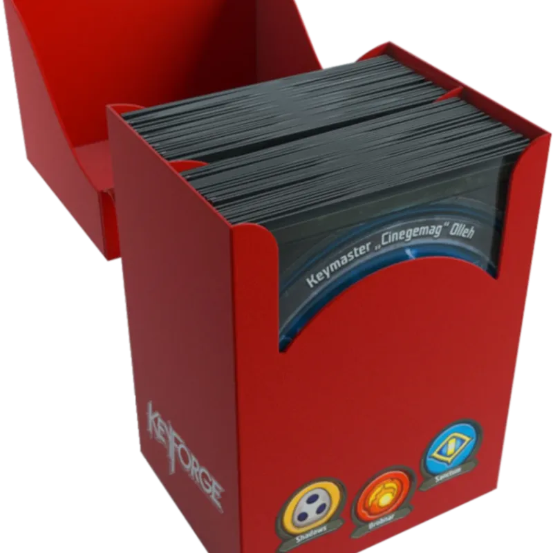 Deck Box Keyforge - Gemini Vermelha Deck Box Keyforge - Gemini Vermelha