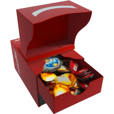 Deck Box Keyforge - Gemini Vermelha