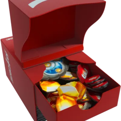 Deck Box Keyforge - Gemini Vermelha Deck Box Keyforge - Gemini Vermelha