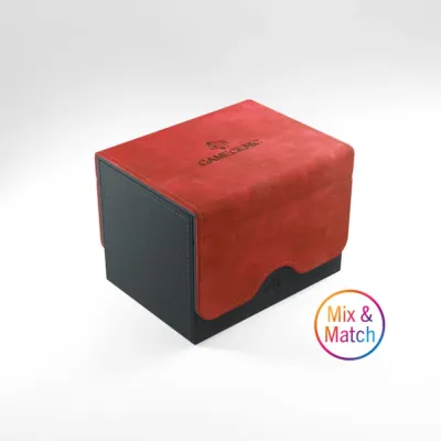 Deck Box Preta p/ 100 cards - Sidekick 100+ Convertible - Gamegenic