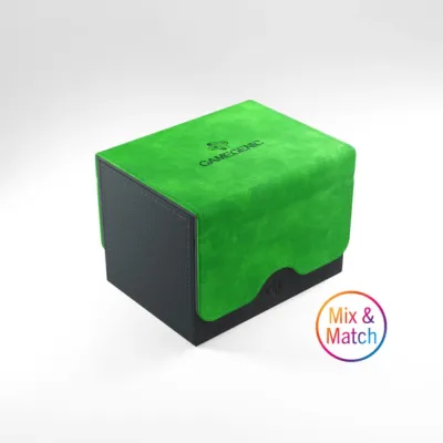 Deck Box Preta p/ 100 cards - Sidekick 100+ Convertible - Gamegenic