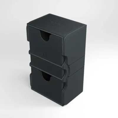 Deck Box Preta p/ 200 cards - Stronghold 200+ Convertible - Gamegenic Deck Box Preta p/ 200 cards - Stronghold 200+ Convertible - Gamegenic
