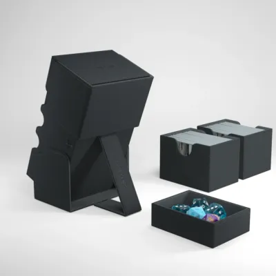 Deck Box Preta p/ 200 cards - Stronghold 200+ Convertible - Gamegenic Deck Box Preta p/ 200 cards - Stronghold 200+ Convertible - Gamegenic