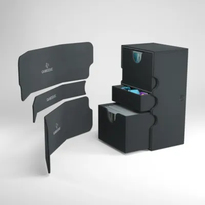 Deck Box Preta p/ 200 cards - Stronghold 200+ Convertible - Gamegenic Deck Box Preta p/ 200 cards - Stronghold 200+ Convertible - Gamegenic