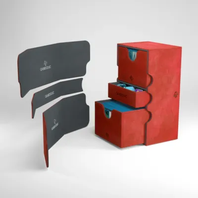 Deck Box Vermelha p/ 200 cards - Stronghold 200+ Convertible - Gamegenic Deck Box Vermelha p/ 200 cards - Stronghold 200+ Convertible - Gamegenic