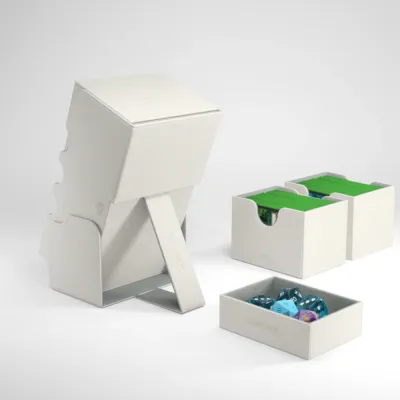 Deck Box Branca p/ 200 cards - Stronghold 200+ Convertible - Gamegenic Deck Box Branca p/ 200 cards - Stronghold 200+ Convertible - Gamegenic