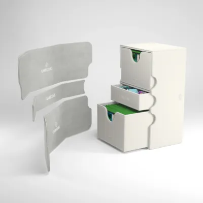 Deck Box Branca p/ 200 cards - Stronghold 200+ Convertible - Gamegenic Deck Box Branca p/ 200 cards - Stronghold 200+ Convertible - Gamegenic