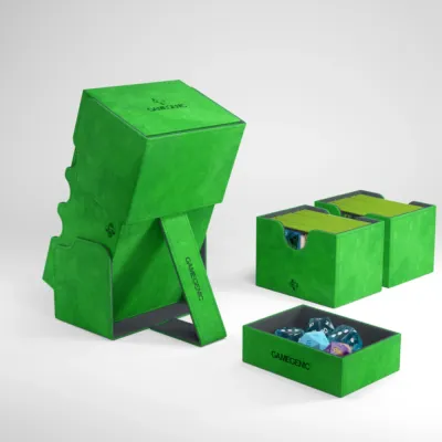 Deck Box Verde p/ 200 cards - Stronghold 200+ Convertible - Gamegenic Deck Box Verde p/ 200 cards - Stronghold 200+ Convertible - Gamegenic