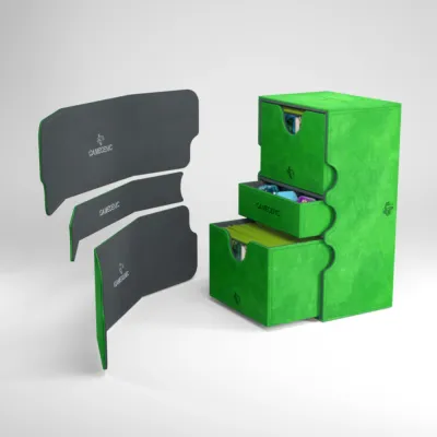 Deck Box Verde p/ 200 cards - Stronghold 200+ Convertible - Gamegenic Deck Box Verde p/ 200 cards - Stronghold 200+ Convertible - Gamegenic