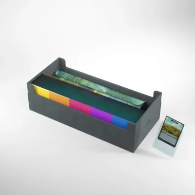 Deck Box Cinza Meia-Noite p/ 1100 cards - Dungeon 1100+ Convertible - Gamegenic Deck Box Cinza Meia-Noite p/ 1100 cards - Dungeon 1100+ Convertible - Gamegenic