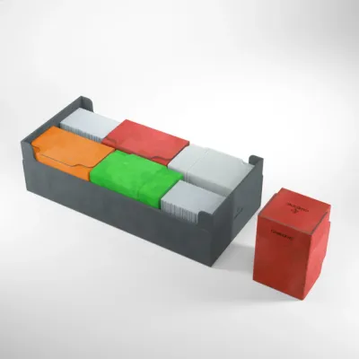 Deck Box Cinza Meia-Noite p/ 1100 cards - Dungeon 1100+ Convertible - Gamegenic Deck Box Cinza Meia-Noite p/ 1100 cards - Dungeon 1100+ Convertible - Gamegenic