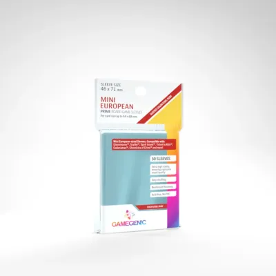 Protetor de Cartas 46mm x 71mm (Ruby: Mini Europeu) c/ 50 - Gamegenic