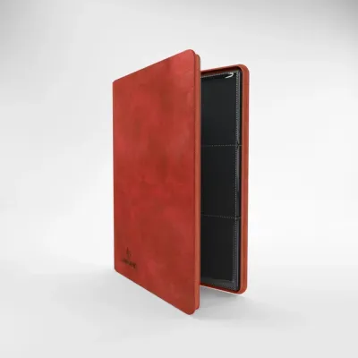 Portfólio 18 bolsos 20 folhas vermelho - Zip-Up Album - Gamegenic